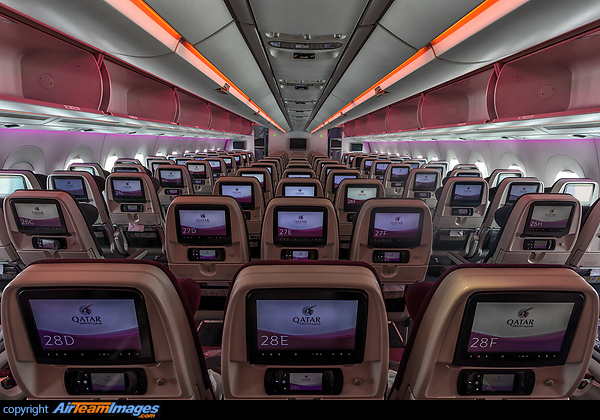 First day op A350-service at Brussels Airport. 8 weekly DOH-BRU-DOH with Airbus A350 Airbus A350-900