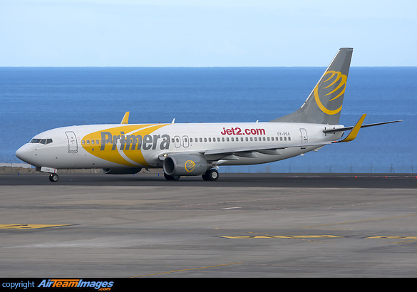 Operating for Jet2 for the summer season Boeing 737-8Q8