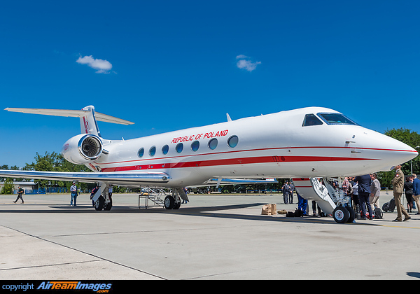 First G550 for Polish Air Force Gulfstream G550