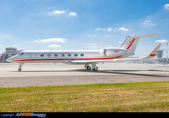 First G550 for Polish Air Force Gulfstream G550