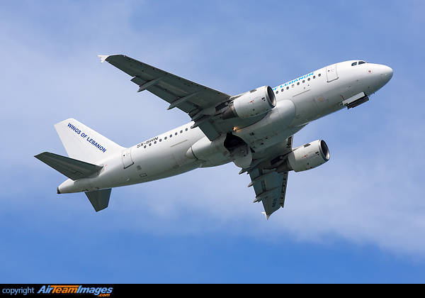 Inaugural flight starting the holiday season Airbus A319-112