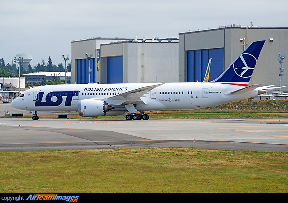 On her first flight Boeing 787-8 Dreamliner