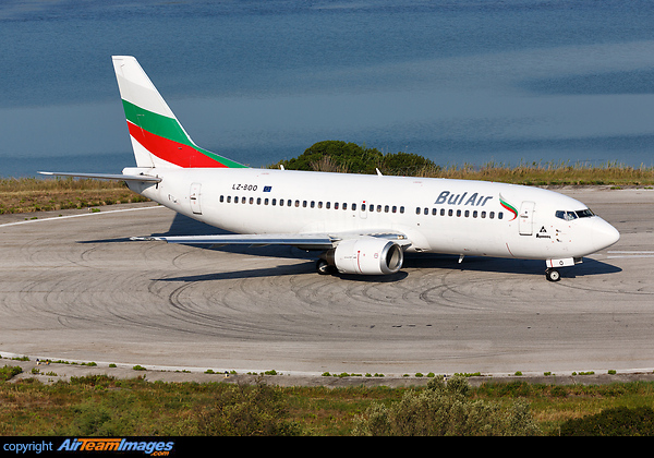 Operating for Ellinair Boeing 737-341