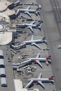 The Alaska Airlines and Virgin America terminal at LAX.