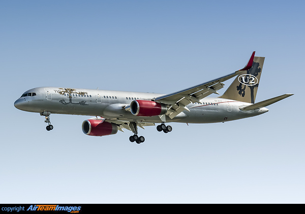 U2 Joshua Tree Tour 2017 Boeing 757-23A