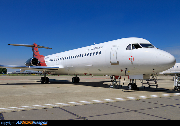 New airliner Air Hollandia will start operations with this former CAA/Ghadames Air Transport Fokker 100 Fokker 100