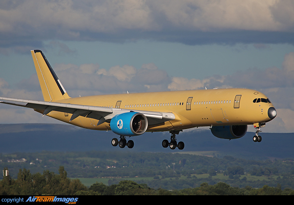 This Airbus A350 will become the first aircraft for French Blue and is due to be painted at Air Livery, Manchester. Airbus A350-941