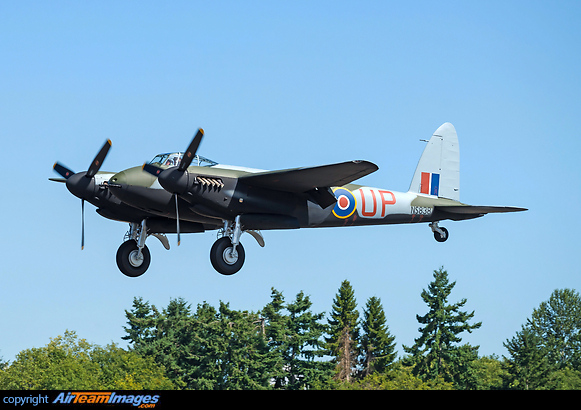 This Mosquito is owned by the Flying Heritage & Combat Armor Museum on Paine Field in Everett, Washington, and is one of only three airworthy. de Havilland Mosquito T MkIII