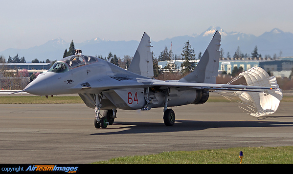 Flying heritage collection owned Mig 29UB Fulcrum MiG-29UB Fulcrum