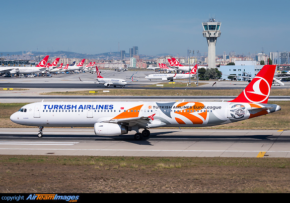 Turkish Airlines EuroLeague Final Four 2017 Airbus A321-223
