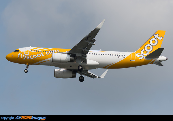Tiger Air now re-branded into Scoot. Airbus A320-232