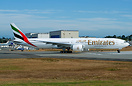 Taxing out to take off on her delivery flight to Dubai (DXB)