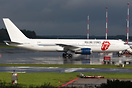This B767-300 is the tour aircraft for the the Rolling Stones.