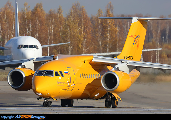 This Saratov Airlines Antonov An-148 RA-6104 crashed after leaving Moscow's Domodedovo airport, killing all 65 passengers and six crew on board on 11th February 2018. Antonov An-148-100B