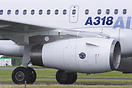 Pratt & Whitney PW6124 engine. ILA 2006.