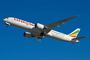 Ethiopian Airlines' first 787-9 long haul Dreamliner (aircraft name Be...