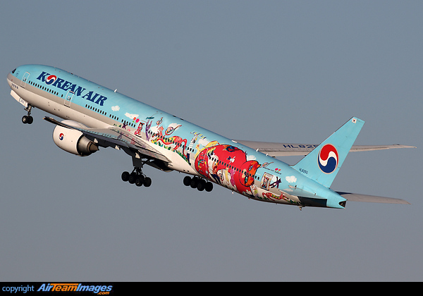 Children's drawing contest livery Boeing 777-3B5/ER
