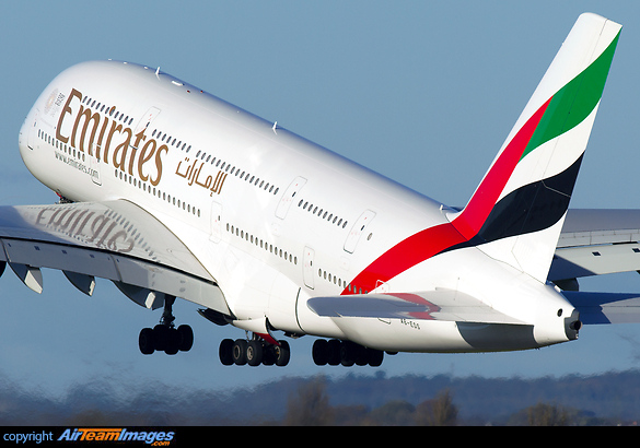 Emirates' Birmingham operation has recently become all A380-operated with additional ad-hoc B777s to meet demand at peak periods Airbus A380-861