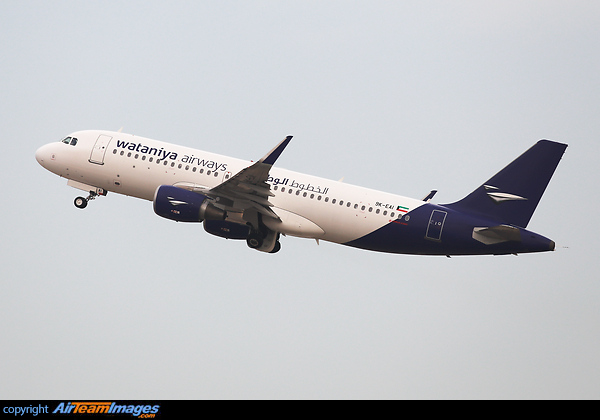 Wataniya Airways recently resumed operations from Kuwait after a six-year break with the acquisition of two aircraft and opening three routes to Baku, Tbilisi and Sarajevo. Airbus A320-214