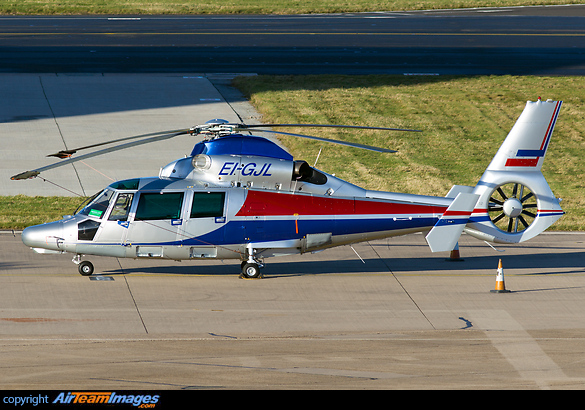 A recent paint job for this Dauphin Eurocopter AS-365N3 Dauphin 2