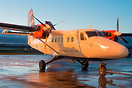 Newly painted to the new Loganair tartan livery