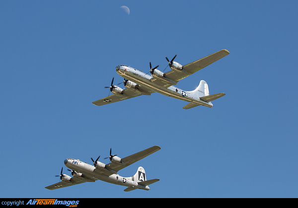 B29's Fifi and Doc together Boeing B-29 Superfortress