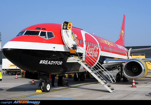 FIFA World Cup Trophy Tour 2018 Boeing 737-33A(QC)