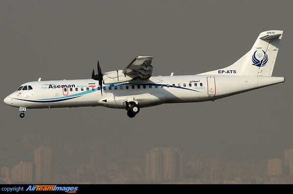 This Iran Aseman Airlines ATR 72-500 EP-ATS crashed in the Zagros mountains near the city of Semirom in Isfahan province while flying between Tehran and the south-western city of Yasujon on 18th February 2018. ATR 72-500