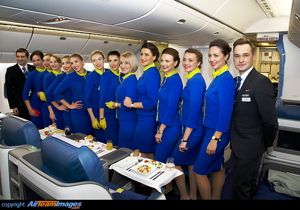 Ukraine Airlines Cabin Crew (UR-GOA) Aircraft Pictures & Photos - 0
