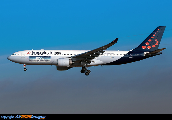 Promoting the diamond industry in Belgium.
''In Belgium we speak diamond'' Airbus A330-223