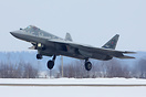 First Sukhoi Su-57 in service with Russian Air Force, has been to Syri...