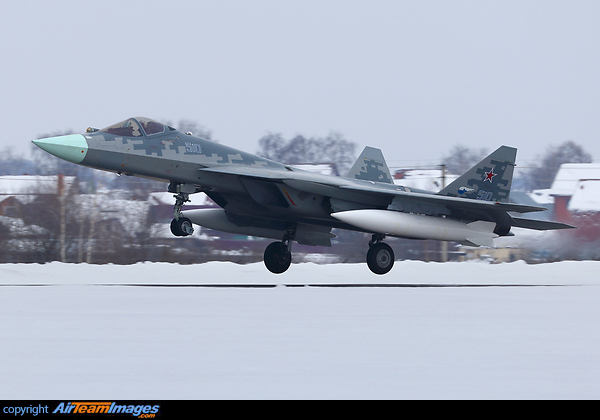 The last prototype. Sukhoi Su-57