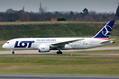 SP-LRE is the first of LOT's Boeing 787s to visit Monarch Aircraft Eng...