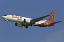 This newly-delivered B737-8 Max operated briefly with Batik Air Malays...