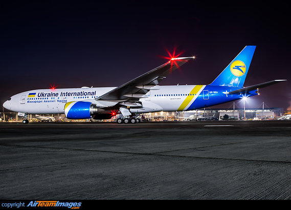 First Boeing 777-200ER for Ukraine International Boeing 777-2Q8/ER