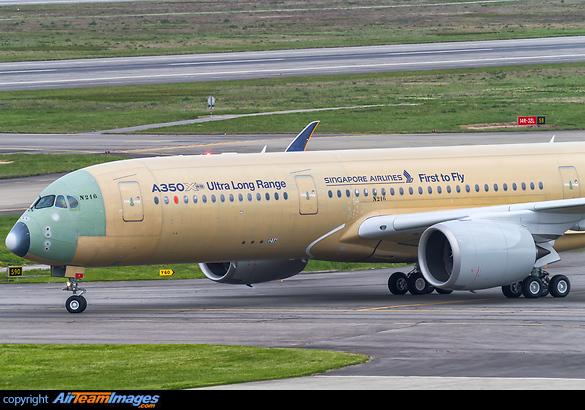 First Ultra Long Range Airbus A350 for Singapore Airlines Airbus A350-941 ULR