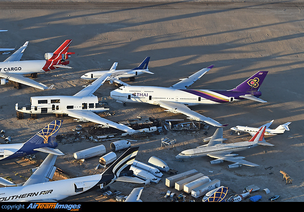 Mojave Aircraft Scrapping Mojave Aircraft Scrapping