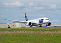 LOT's second 787-9 long haul dreamliner rotating on her delivery fligh...