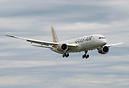 Gulf Air's second dreamliner landing after her first flight