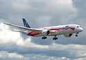 LOT's third 787-9 dreamliner painted in special colorful livery "Proud...