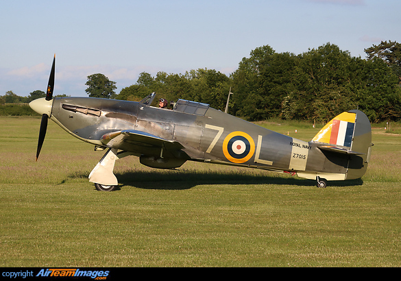 Old Warden 2018 Summer Eveing Air Show Hawker Sea Hurricane Mk IB