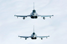 German Air Force Typhoon 30+90 an 30+33.