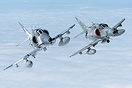 Douglas A-4N Skyhawk II C-FGZO and C-FGZD of Top Aces (formerly Discov...