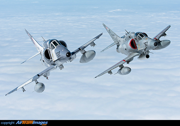 Douglas A-4N Skyhawk II C-FGZO and C-FGZD of Top Aces (formerly Discovery Air Defence Services Canada) Douglas A-4N Skyhawk II