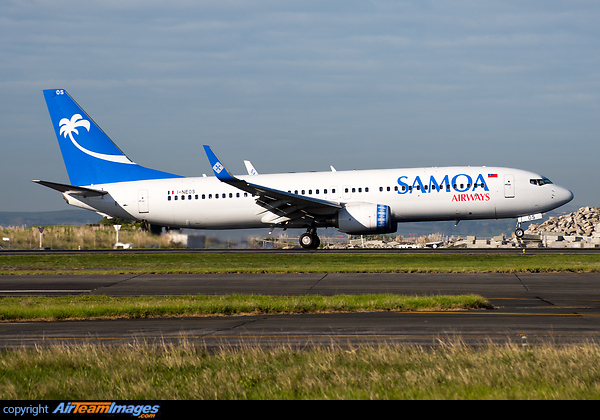 Touch down on 23L. Boeing 737-86N