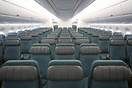 The all new economy class fitted to Cathay Pacific's A350-1000, design...