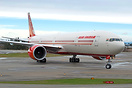 Closeup nose shot while the 777 was taxing onto active runway to take ...