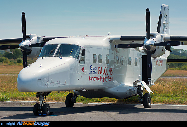 The aircraft is provided by Canadian operator Summit Air under contact to the UK MOD. Dornier 228-201
