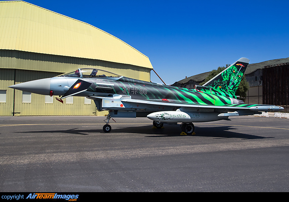 Bavarian Tigers' "Ghost Tiger" Tiger Meet special livery. Eurofighter Typhoon EF2000