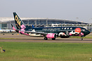 The latest special livery "Xingyi Million Peak Forest" for China Unite...